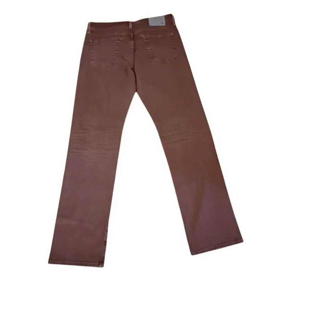 AG‎ Graduate Tailored Leg NWOT Brown Jeans Mens 32x33 Vault Premium Denim $198